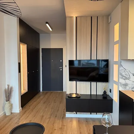 Sokolska 30 Towers Premium M&m - Centrum ,rynek, Spodek, Mck, Nospr - Free Parking Apartment