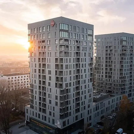 Appartamento Sokolska 30 Towers Premium M&m - Centrum ,rynek, Spodek, Mck, Nospr - Free Parking *
