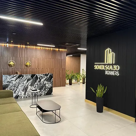 Sokolska 30 Towers Premium M&m - Centrum ,rynek, Spodek, Mck, Nospr - Free Parking *