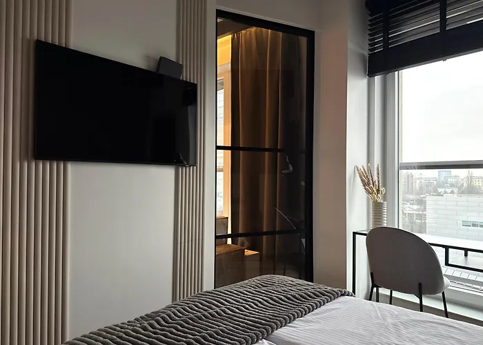 Sokolska 30 Towers Premium M&m - Centrum ,rynek, Spodek, Mck, Nospr - Free Parking Apartment *