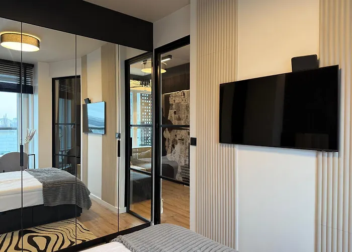 Sokolska 30 Towers Premium M&m - Centrum ,rynek, Spodek, Mck, Nospr - Free Parking Apartament