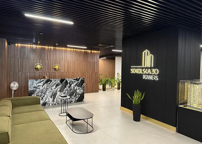 Sokolska 30 Towers Premium M&m - Centrum ,rynek, Spodek, Mck, Nospr - Free Parking *